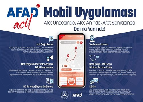 AFAD ACİL Mobil Uygulaması, İstanbul Deprem Tatbikatı İçin Hazır!