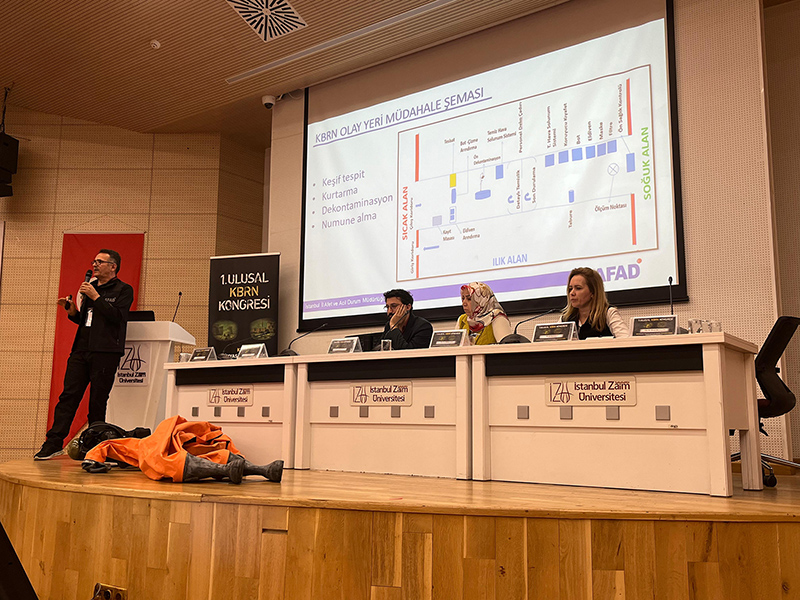 Sabahattin Zaim Üniversitesi Tarafından Düzenlenen 1. KBRN Kongresine Katıldık